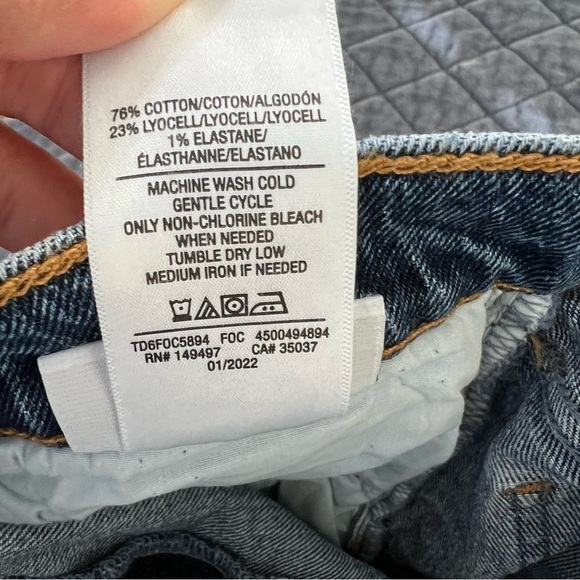 Joe’s Jeans Women Size 25 The Luna High Rise Cigarette Crop Distressed B - Picture 10 of 10